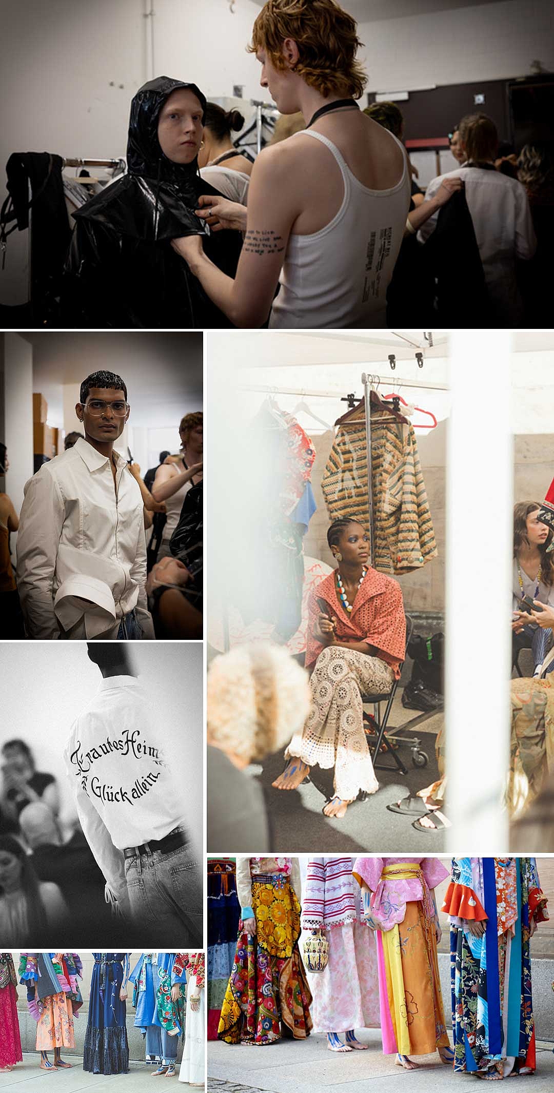 BACKSTAGE AT RIANNA + NINA AND RICHERT BEILS SS24 SHOW | © CAROLINE KYNAST