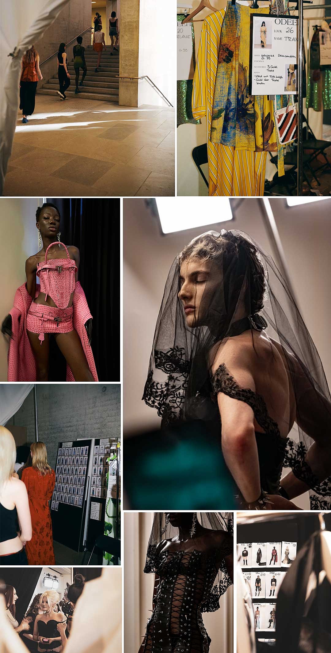 BACKSTAGE AT NAMILIA AND ODEEH SS24 SHOW | © CAROLINE KYNAST AND BEN MÖNKS