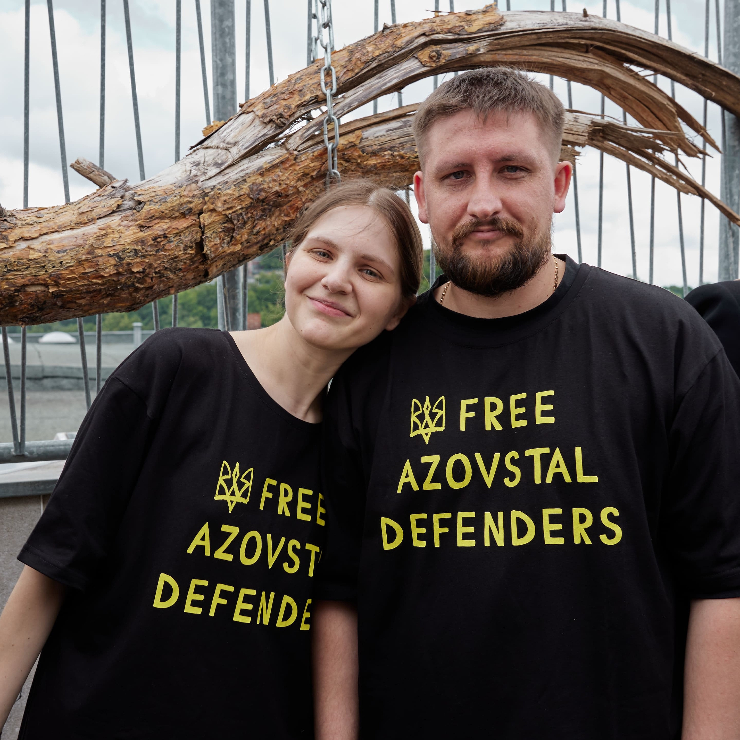 Designer Mitya Hontarenko and Iryna Designer Mitya Hontarenko and Iryna