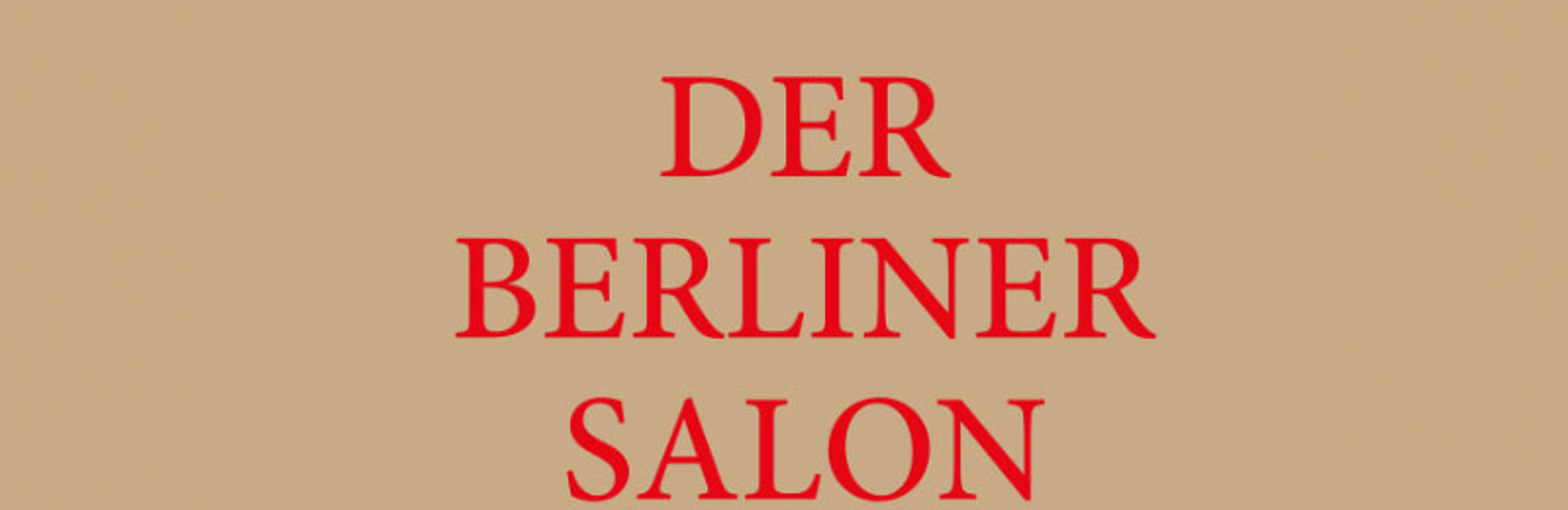 © DER BERLINER SALON